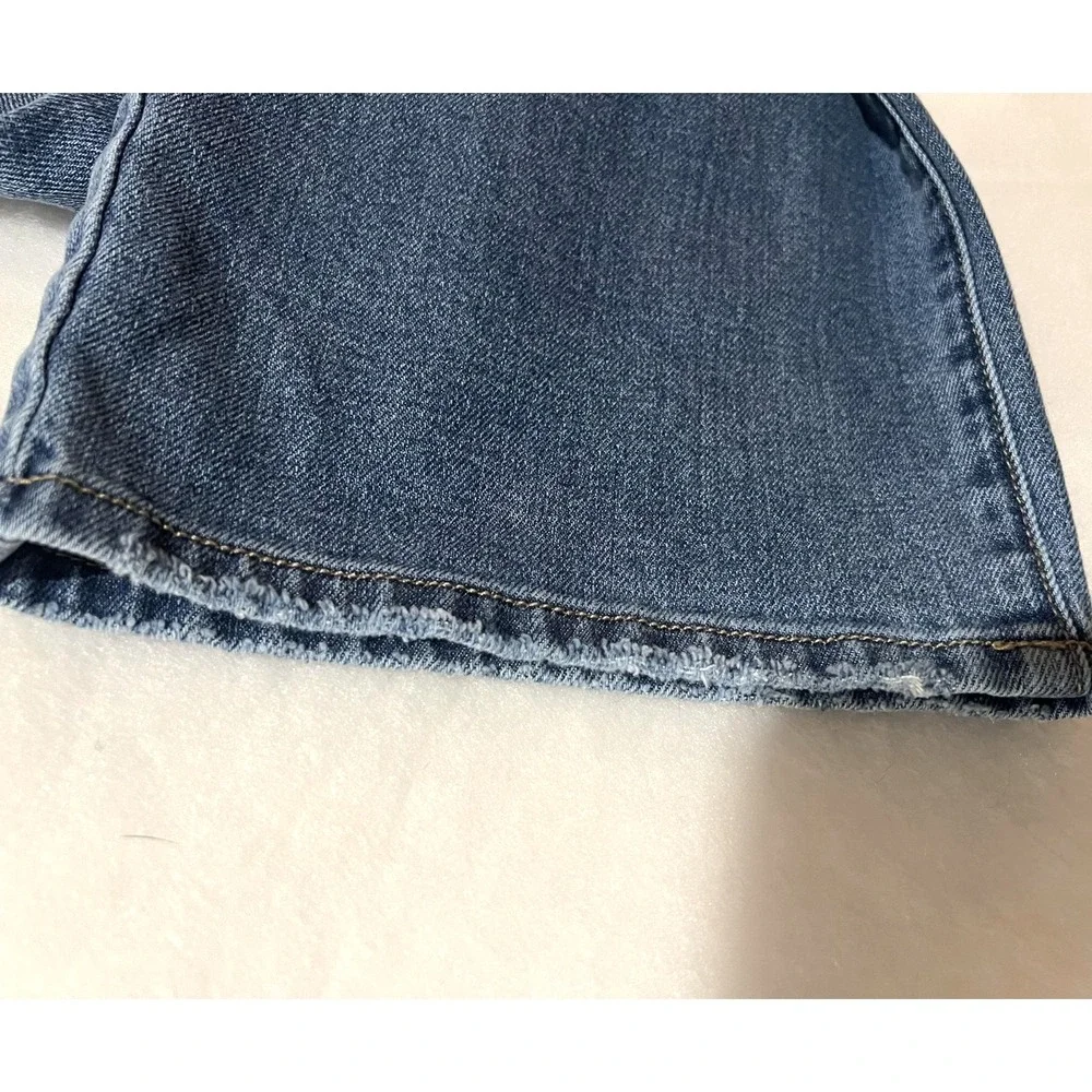 Seven7 Jeans Womens Size 14 Blue Medium Wash Classic Fit‎ Straight Leg Denim
